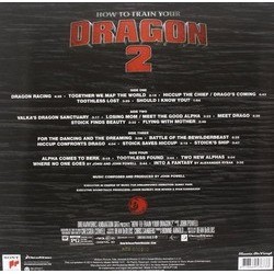 How to Train Your Dragon 2 Soundtrack (John Powell) - CD Achterzijde