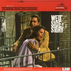 West Side Story Soundtrack (Leonard Bernstein, Stephen Sondheim) - CD Achterzijde