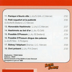 Super Souris Soundtrack (Various Artists, Guy Buffet, J. Jiry) - cd-inlay
