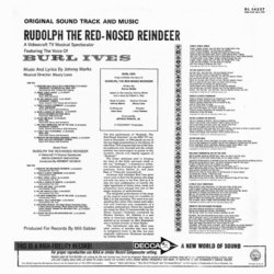 Rudolph, the Red-Nosed Reindeer Soundtrack (Various Artists, Johnny Marks, Johnny Marks) - CD Achterzijde