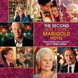 The Second Best Exotic Marigold Hotel Soundtrack (Thomas Newman) - CD cover