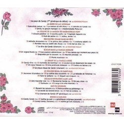 Candy Candy Soundtrack (Takeo Watanabe) - CD Achterzijde