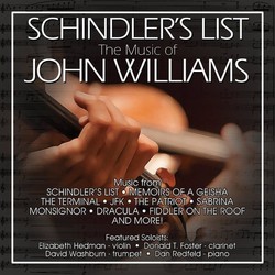 Schindler's List: The Film Music of John Williams Soundtrack (Various Artists, John Williams) - CD cover