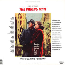 The Wrong Man Soundtrack (Bernard Herrmann) - CD Achterzijde