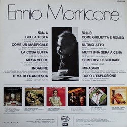 Ennio Morricone : Il tait une Fois la Rvolution Soundtrack (Ennio Morricone) - CD cover