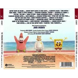 The SpongeBob Movie: Sponge Out of Water Soundtrack (John Debney) - CD Achterzijde