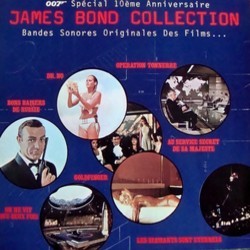 James Bond Collection Soundtrack (Various Artists, John Barry, Monty Norman) - CD cover