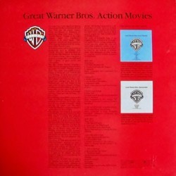Great Warner Bros. Action Movies Soundtrack (Jerry Fielding, Erich Wolfgang Korngold, Lalo Schifrin, Earl Scruggs, Max Steiner, Charles Strouse) - CD Achterzijde