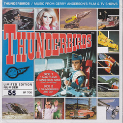 Thunderbirds Soundtrack (Barry Gray) - CD cover