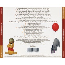 Winnie the Pooh Soundtrack (Henry Jackman) - CD Achterzijde