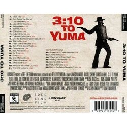 3:10 to Yuma Soundtrack (Marco Beltrami) - CD Achterzijde