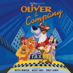 Oliver & Company Soundtrack (Various Artists, J.A.C. Redford) - CD cover