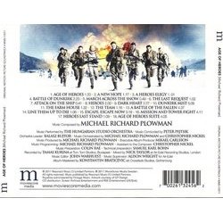 Age of Heroes Soundtrack (Michael Richard Plowman) - CD Achterzijde