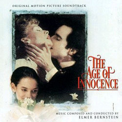 The Age of Innocence Soundtrack (Elmer Bernstein) - CD cover
