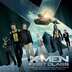X-Men: First Class Soundtrack (Henry Jackman) - CD cover