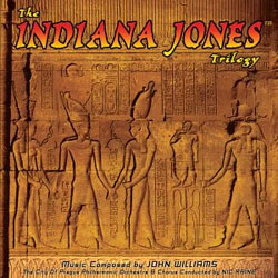 The Indiana Jones Trilogy Soundtrack (John Williams) - CD cover