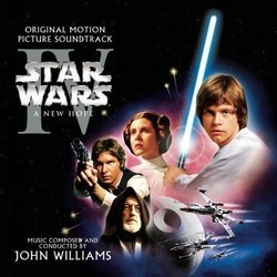 Star Wars Episode IV: A New Hope Soundtrack (John Williams) - CD cover