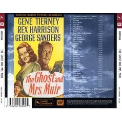 The Ghost and Mrs. Muir Soundtrack (Bernard Herrmann) - CD Achterzijde