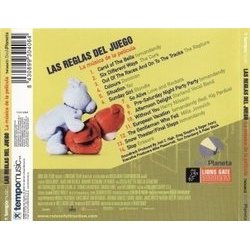 Las Reglas del Juego Soundtrack (Various Artists,  tomandandy) - CD Achterzijde