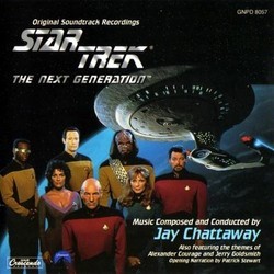 Star Trek: The Next Generation Soundtrack (Jay Chattaway) - CD cover