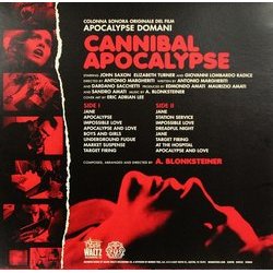 Cannibal Apocalypse Soundtrack (Alexander Blonksteiner) - CD Achterzijde