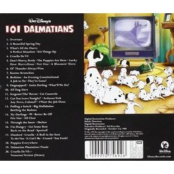 101 Dalmatians Soundtrack (Various Artists, George Bruns) - CD Achterzijde