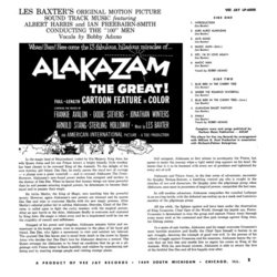 Alakazam the Great Soundtrack (Les Baxter) - CD Achterzijde