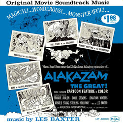 Alakazam the Great Soundtrack (Les Baxter) - CD cover