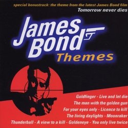 James Bond Themes Soundtrack (Various Artists, John Barry, Bill Conti, Marvin Hamlisch) - CD cover