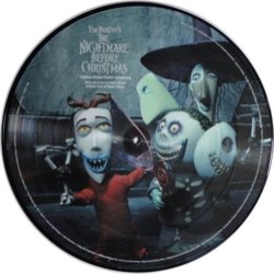 The Nightmare Before Christmas Soundtrack (Danny Elfman) - cd-inlay