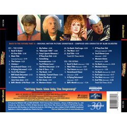 Back to the Future II Soundtrack (Alan Silvestri) - CD Achterzijde
