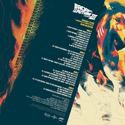 Back to the Future Part III Soundtrack (Alan Silvestri) - CD Achterzijde