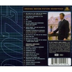 On Her Majesty's Secret Service Soundtrack (Various Artists, John Barry) - CD Achterzijde