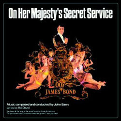 On Her Majesty's Secret Service Soundtrack (Various Artists, John Barry) - CD cover