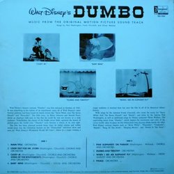 Dumbo Soundtrack (Various Artists, Frank Churchill, Oliver Wallace) - CD Achterzijde