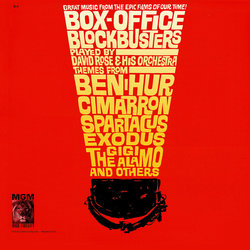 Box-Office Blockbusters Soundtrack (Various Artists, David Rose) - CD cover