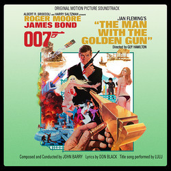 The Man With the Golden Gun Soundtrack (Lulu , John Barry) - CD cover