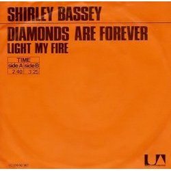 Diamonds Are Forever Soundtrack (Various Artists, John Barry, Shirley Bassey) - CD cover