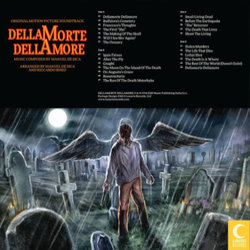 DellaMorte DellAmore Soundtrack (Riccardo Biseo, Manuel De Sica) - CD Achterzijde