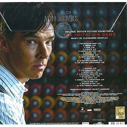 The Imitation Game Soundtrack (Alexandre Desplat) - CD Achterzijde