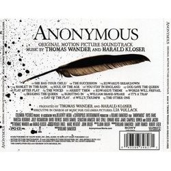Anonymous Soundtrack (Harald Kloser, Thomas Wanker) - CD Achterzijde