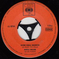 Der Weltbekannte River Kwai Marsch Soundtrack (Malcolm Arnold, Mitch Miller) - cd-inlay