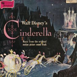 Walt Disney's Cinderella Soundtrack (Paul J. Smith, Oliver Wallace) - CD cover