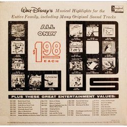 Mary Poppins Soundtrack (Various Artists, Irwin Kostal) - CD Achterzijde