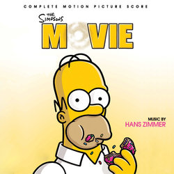 The Simpsons Movie Soundtrack (Hans Zimmer) - CD cover