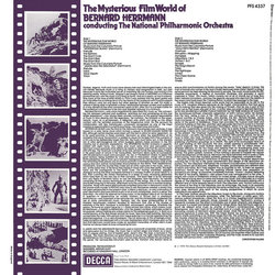 The Mysterious Film World of Bernard Herrmann Soundtrack (Bernard Herrmann) - CD Achterzijde