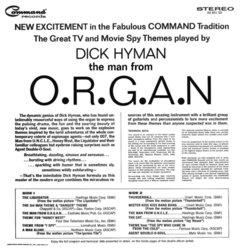 The Man From O.R.G.A.N. Soundtrack (Various Artists, Dick Hyman) - CD Achterzijde