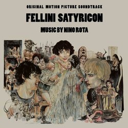 Fellini Satyricon Soundtrack (Nino Rota) - CD cover