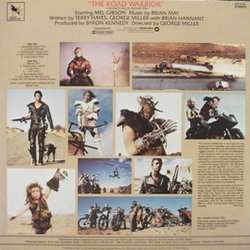 The Road Warrior Soundtrack (Brian May) - CD Achterzijde