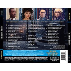 The Haunted Mansion Soundtrack (Mark Mancina) - CD Achterzijde